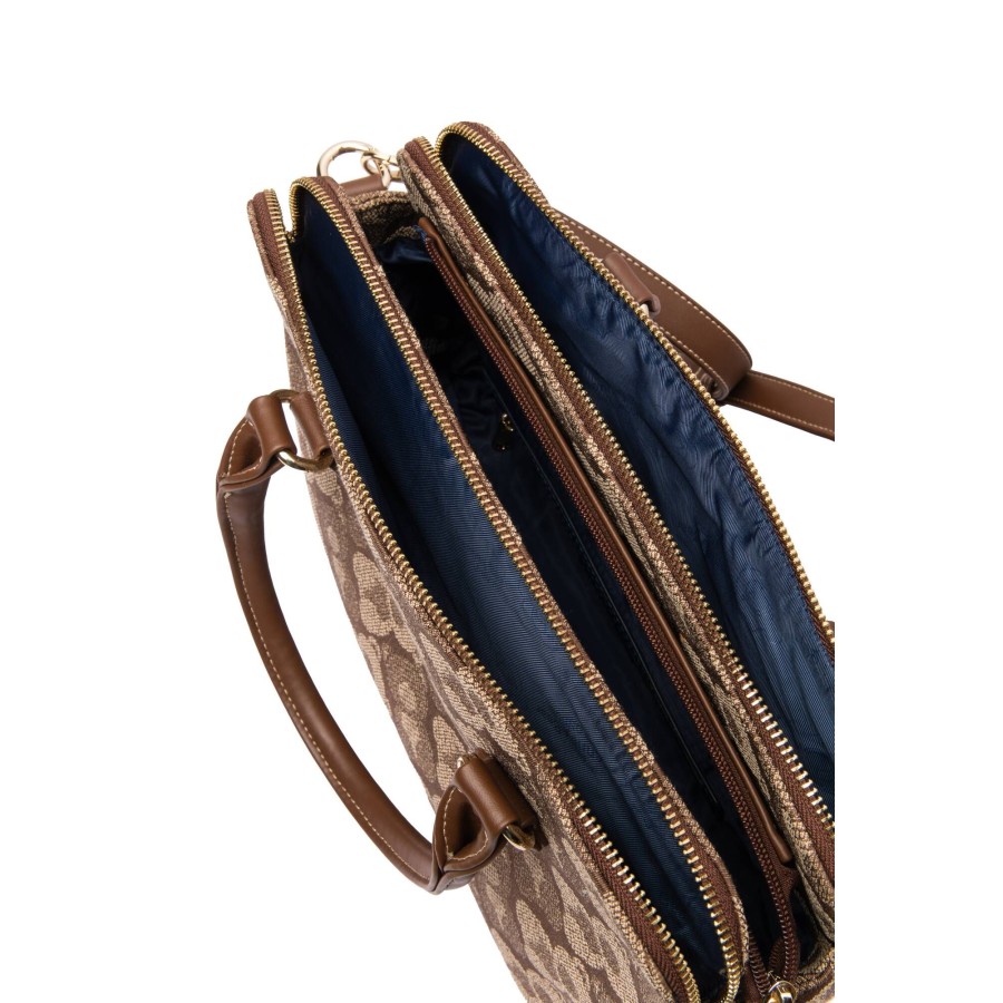 Τσάντα Χειρός Ώμου Shaddow Brown Bear Henney Bear