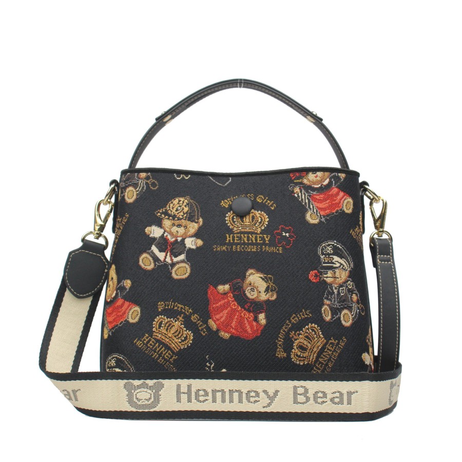 Τσάντα Χειρός Ώμου Crown Bear Henney Bear