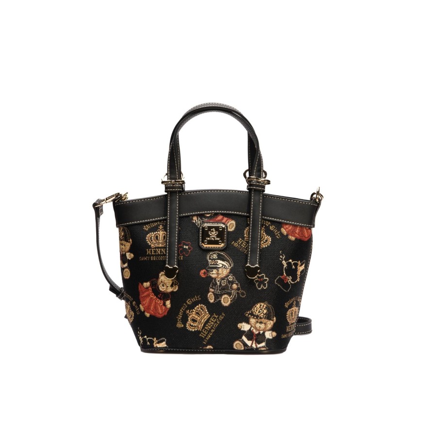 Τσάντα Χειρός Ώμου Crown Bear Henney Bear