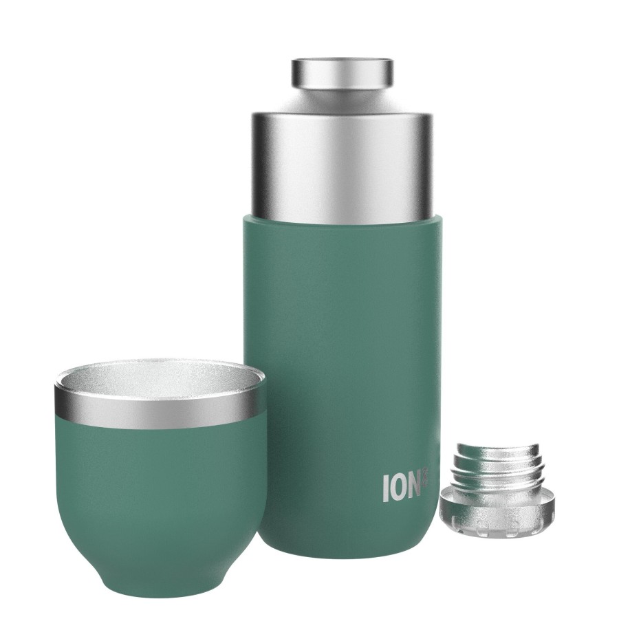 Ισοθερμικό Μπουκάλι Με Κύπελλο 700ml Πράσινο Ion8