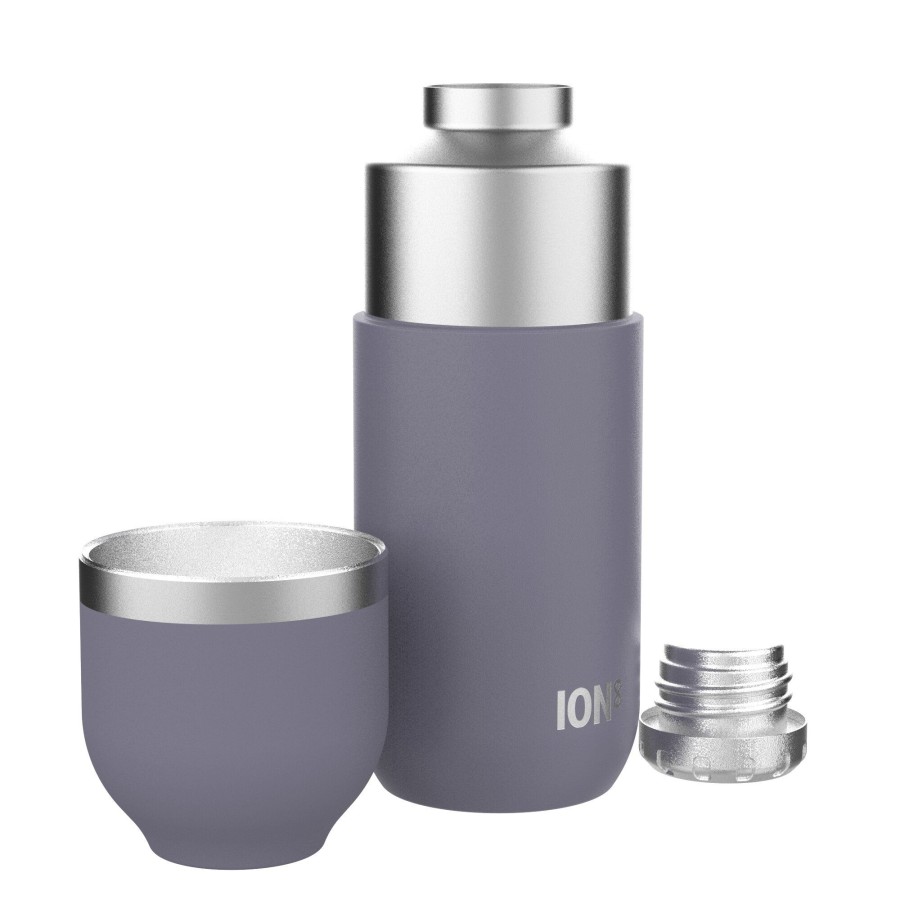 Ισοθερμικό Μπουκάλι Με Κύπελλο 700ml Μωβ Ion8