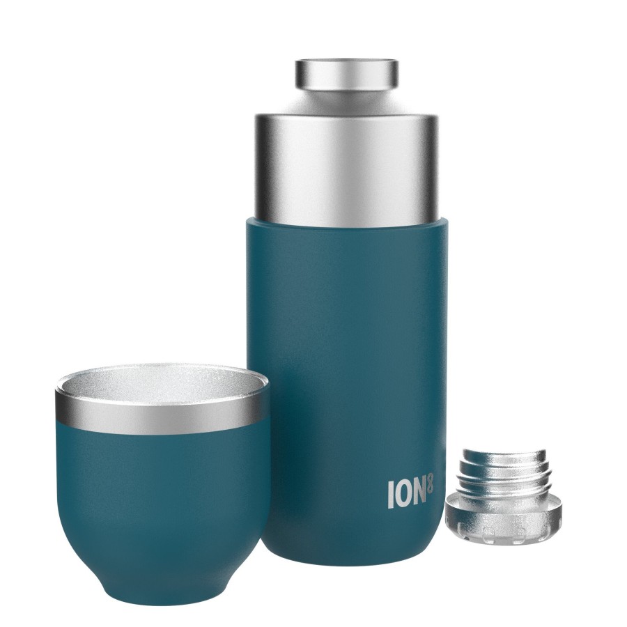 Ισοθερμικό Μπουκάλι Με Κύπελλο 700ml Σμαραγδί Ion8