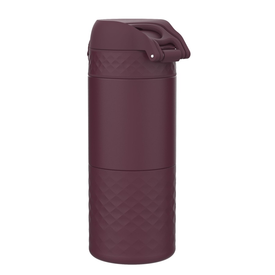 Ισοθερμικό Μπουκάλι Για Ζεστά Ροφήματα 360ml Μπορντό Ion8