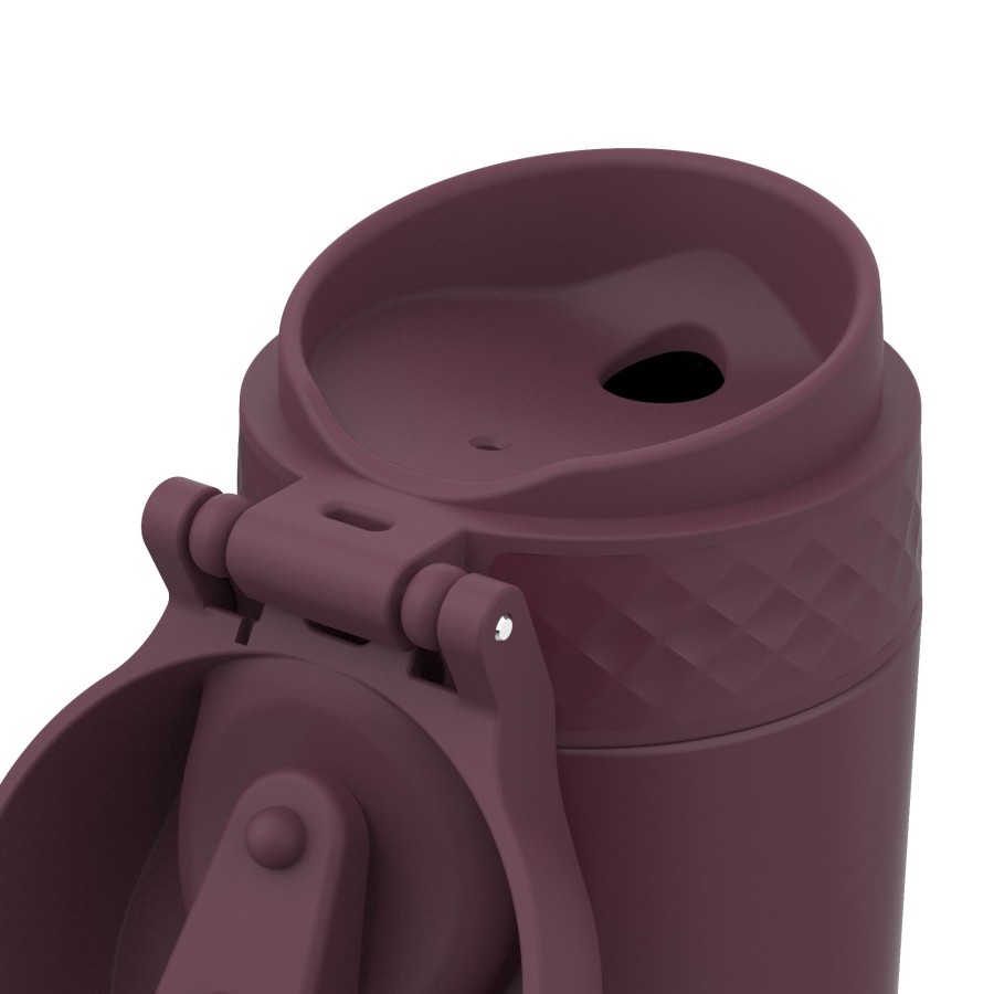 Ισοθερμικό Μπουκάλι Για Ζεστά Ροφήματα 360ml Μπορντό Ion8