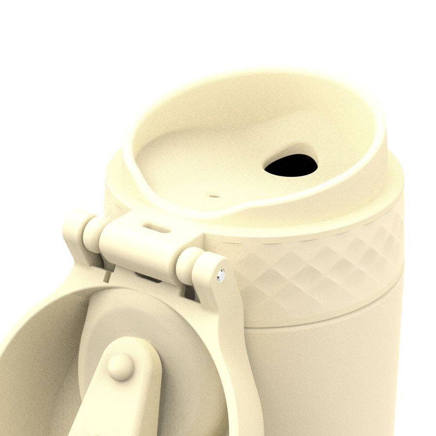 Ισοθερμικό Μπουκάλι Για Ζεστά Ροφήματα 360ml Κρεμ Ion8