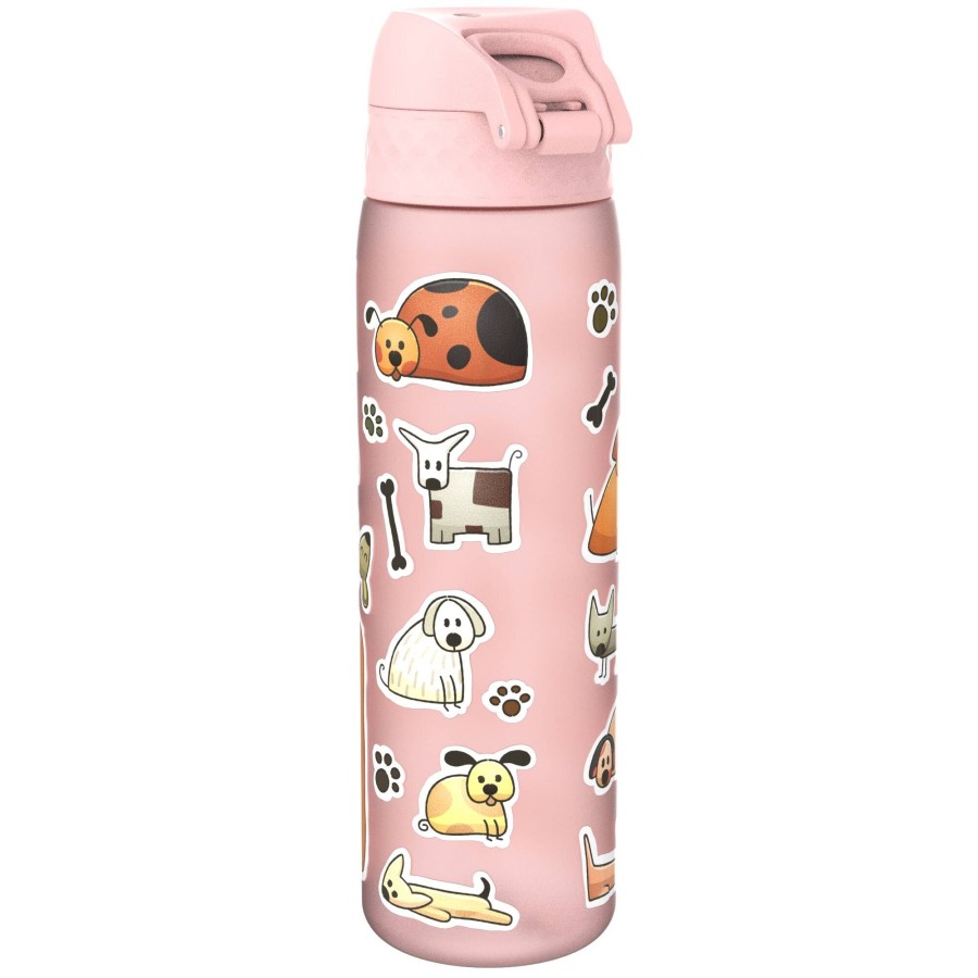 Πλαστικό Παγούρι SLIM 500ml Σκυλάκια Ion8