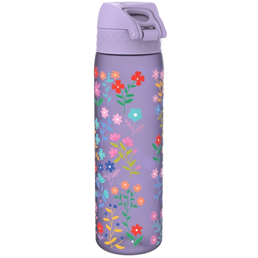 Πλαστικό Παγούρι SLIM 500ml Λουλούδια Ion8