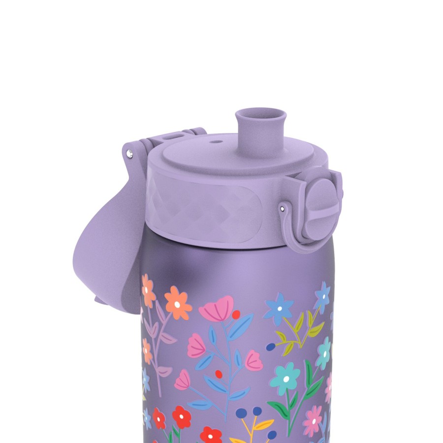 Πλαστικό Παγούρι SLIM 500ml Λουλούδια Ion8