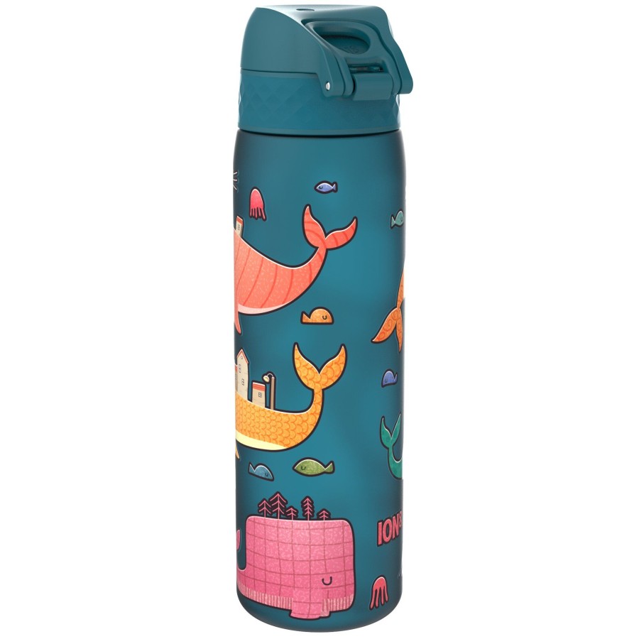 Πλαστικό Παγούρι SLIM 500ml Φάλαινες Ion8