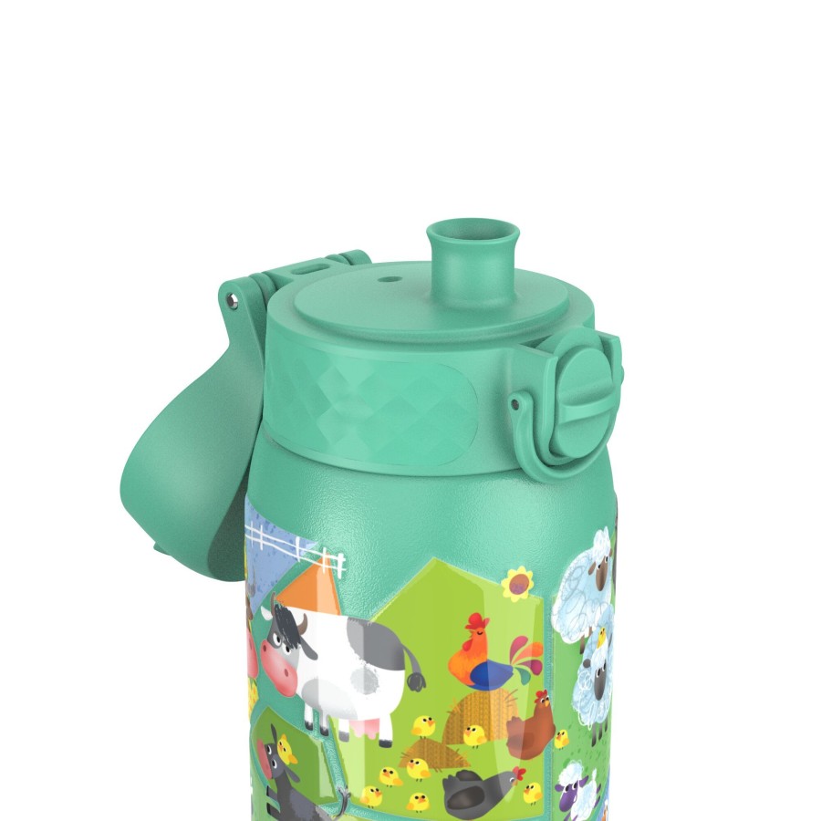 Μεταλλικό Μπουκάλι 400ml Ζώα Της Φάρμας Ion8