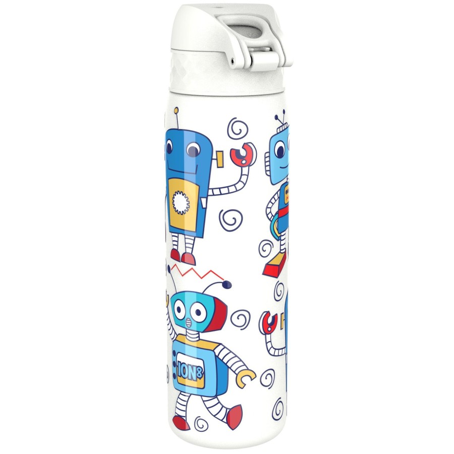 Μεταλλικό Μπουκάλι 600ml Ρομπότ Ion8
