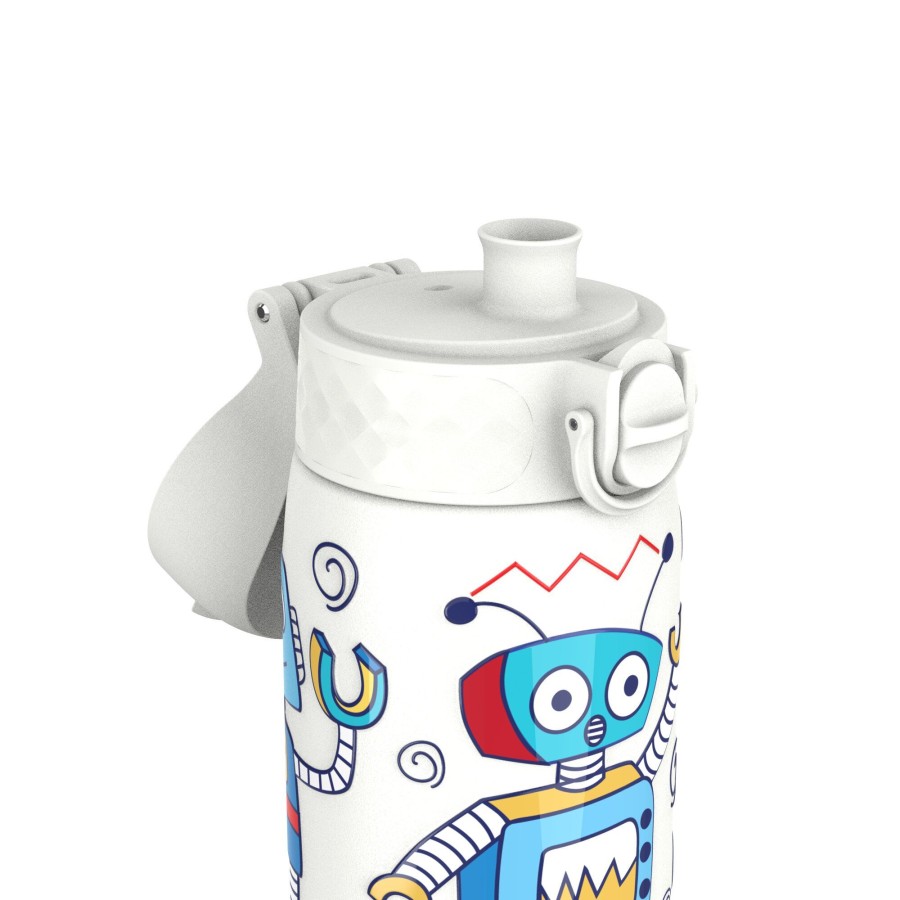 Μεταλλικό Μπουκάλι 600ml Ρομπότ Ion8