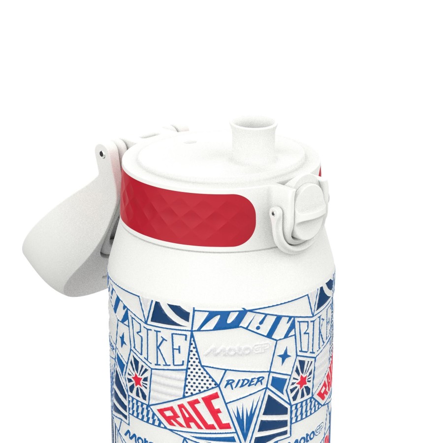 Μεταλλικό Ισοθερμικό Μπουκάλι 750ml με καλαμάκι MotoGP Λευκό Ion8