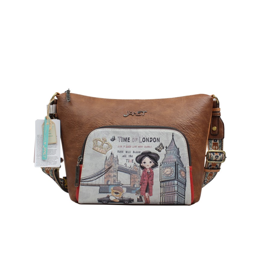 Τσάντα Ώμου Μεγάλη Janet