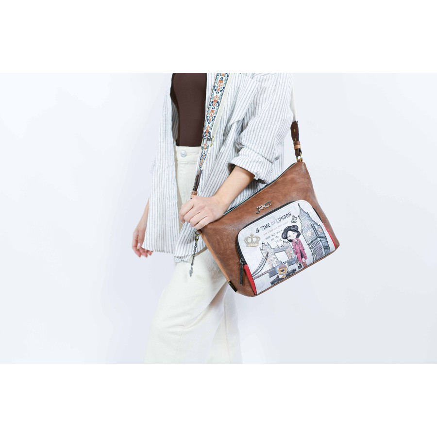 Τσάντα Ώμου Μεγάλη Janet