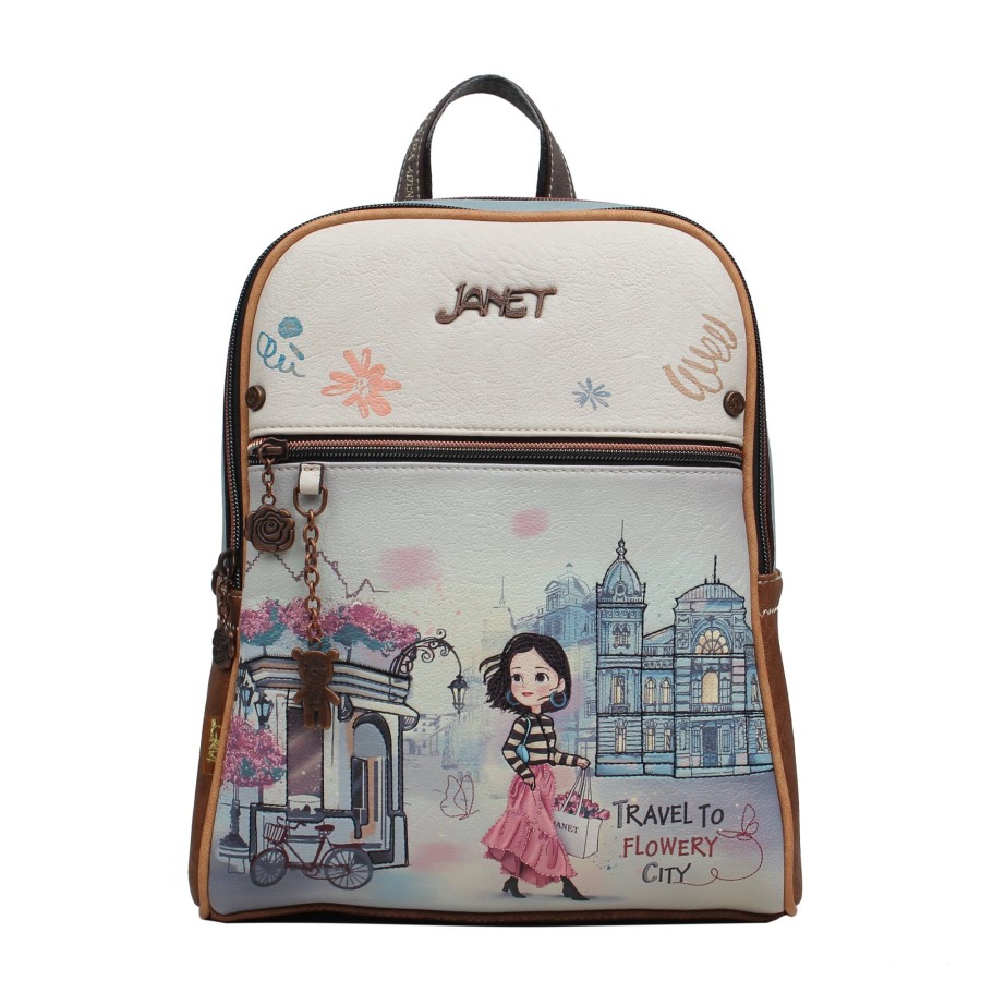 Τσάντα Πλάτης Μεσαία Janet