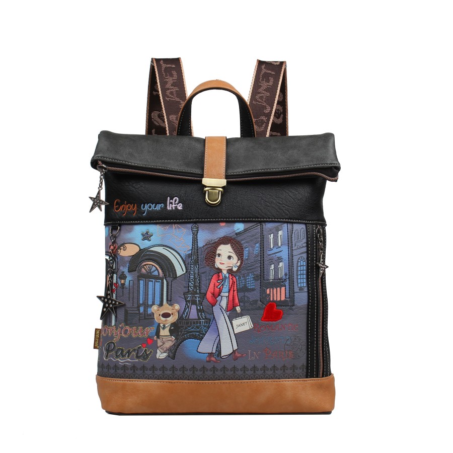 Τσάντα Πλάτης Μεσαία Janet