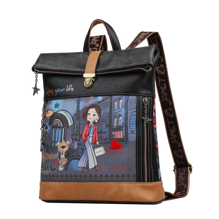 Τσάντα Πλάτης Μεσαία Janet