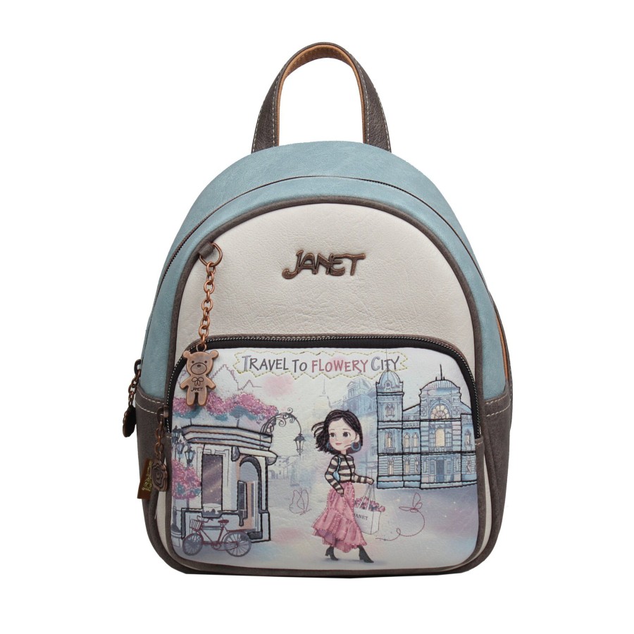 Τσάντα Πλάτης Μεσαία Janet