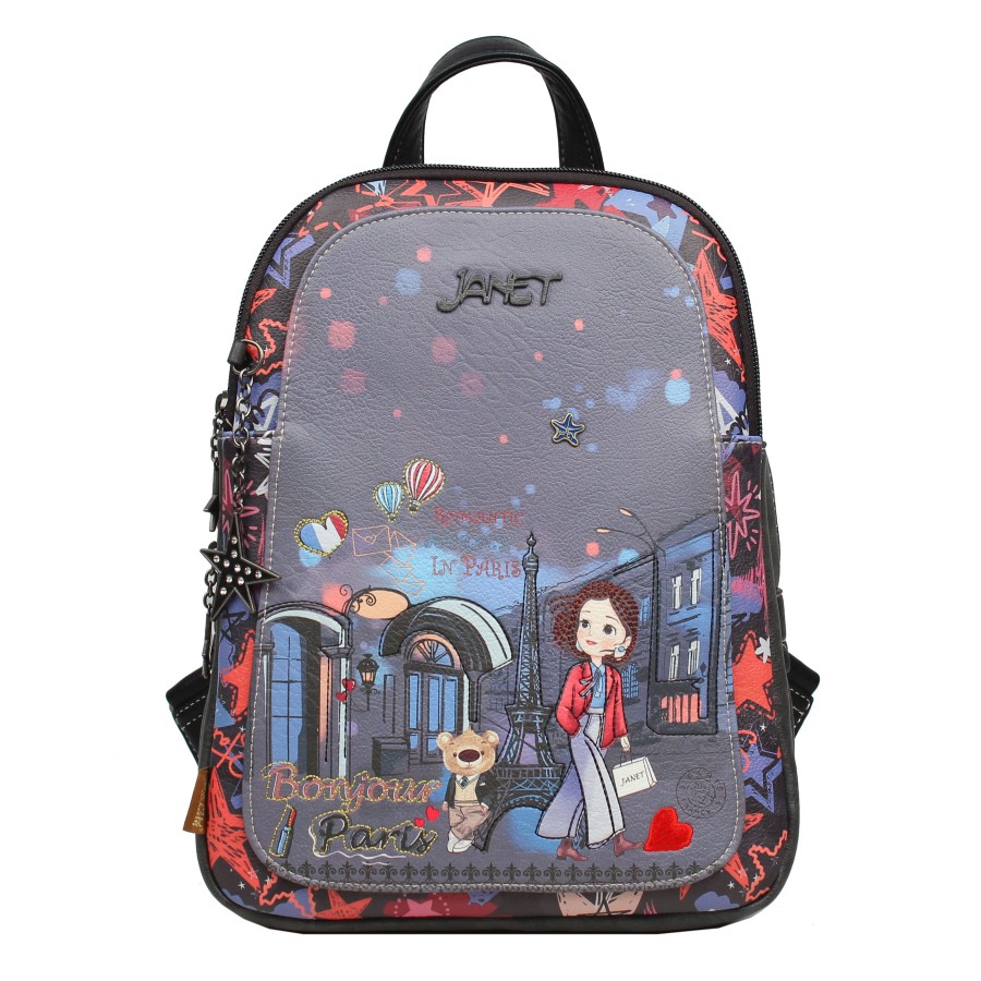 Τσάντα Πλάτης Μεσαία Janet