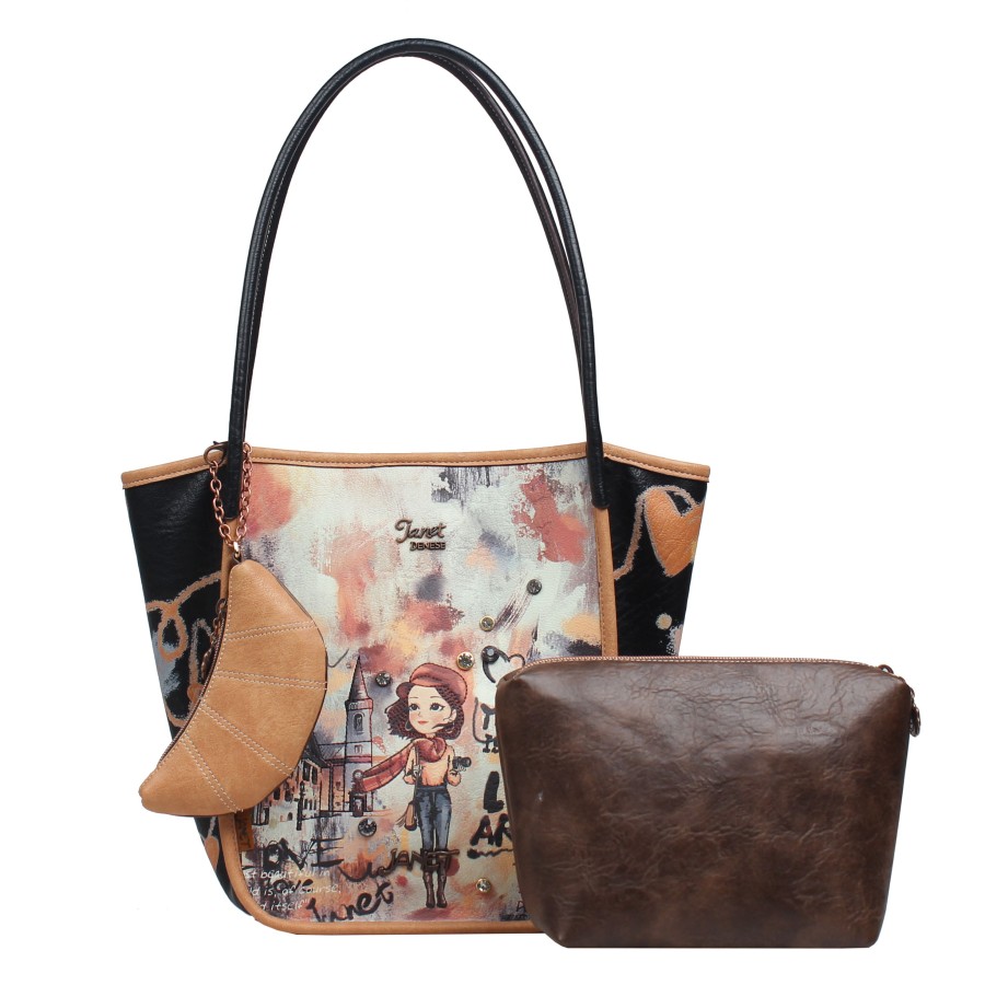 Τσάντα Ώμου Μεγάλη Janet