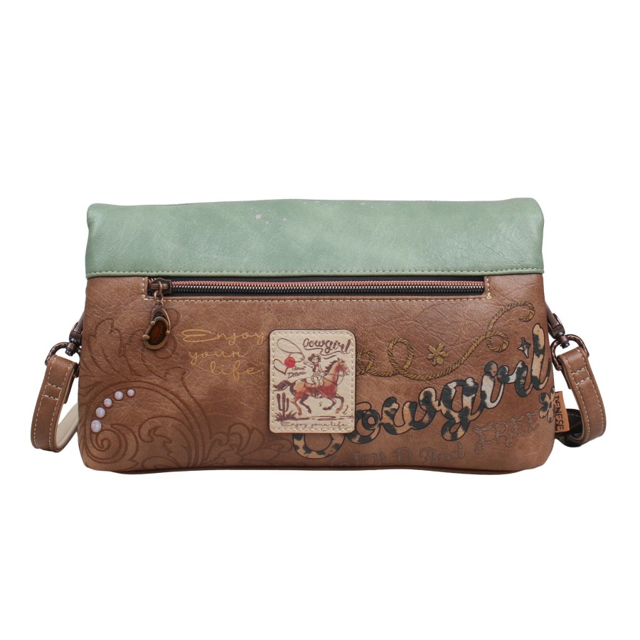 Τσάντα Χειρός Ώμου Με Καπάκι Και Αλυσίδα Janet