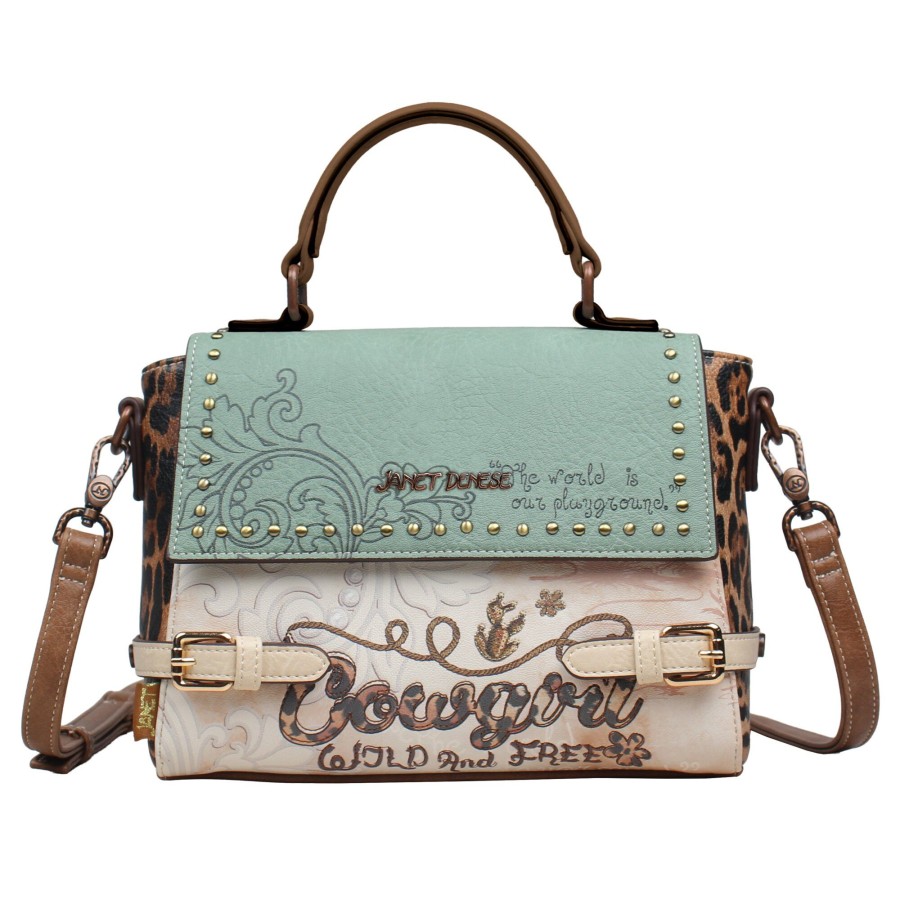 Τσάντα Χειρός Ώμου Με Καπάκι Janet