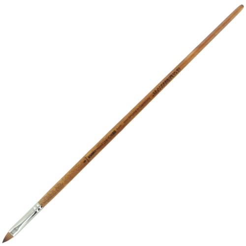 Πινέλο μακρύ ξύλινο γλώσσα γάτας νο8