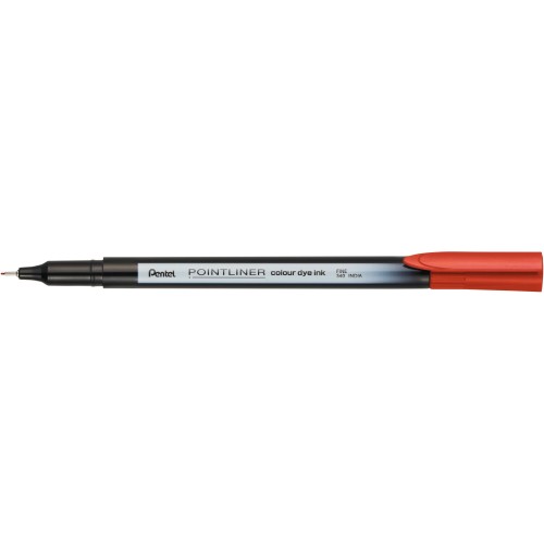 Μαρκαδόρος Fineliner 0,4mm Κόκκινο Pentel