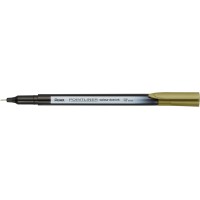 Μαρκαδόρος Fineliner 0,4mm Χρυσοκαφέ Pentel