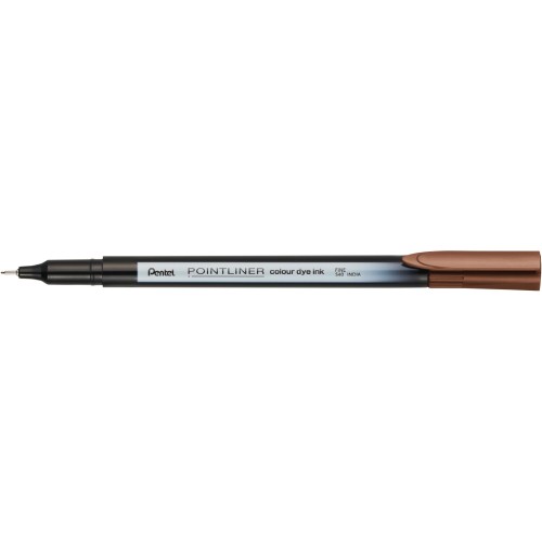 Μαρκαδόρος Fineliner 0,4mm Καστανό Καφέ Pentel