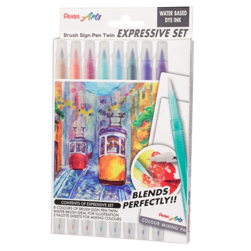 SET SESW30C-8LS MANGA LADSCAPE ILLUSTRATION