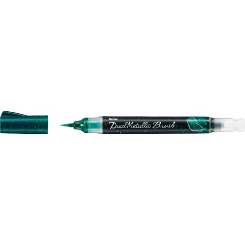 XGFHDD DUAL METALLIC BRUSH ΠΡΑΣΙΝΟ/ΜΠΛΕ