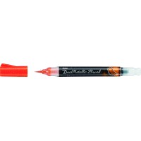 XGFHDF DUAL METALLIC BRUSH ΠΟΡΤΟΚΑΛΙ/ΚΙΤΡΙΝΟ