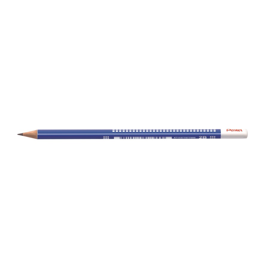 Ξύλινο Τριγωνικό Μολύβι 2B Pentel