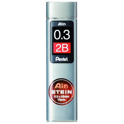 Μύτες Μηχανικού Μολυβιού Ain Stein Pentel 0.3 2B
