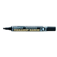 Μαρκαδόρος Ανεξίτηλος Maxiflo Πλακέ Μύτη Λεπτός Pentel