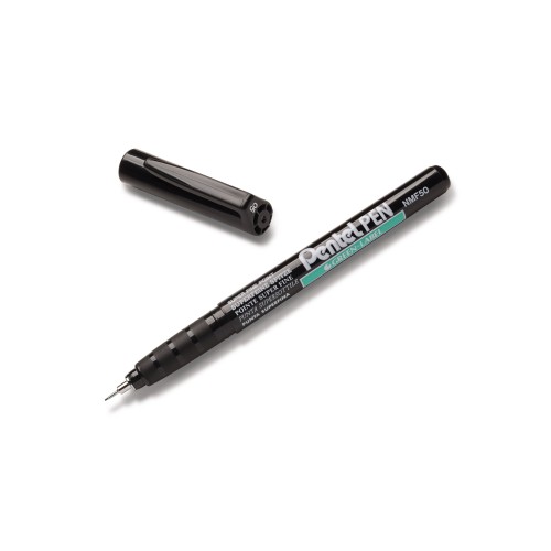 Μαρκαδόρος Ακίδα Μαύρος Pentel