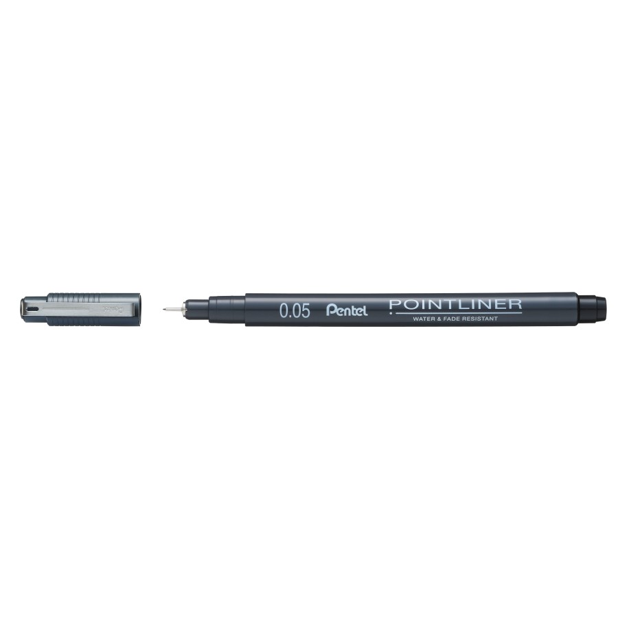 Μαρκαδόρος Pentel Pointliner 0,05mm μαύρο
