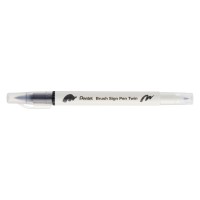 Μαρκαδόρος Πινέλο Με Διπλή Μύτη Sign Pen Twin Pentel