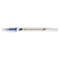 Μαρκαδόρος Πινέλο Με Διπλή Μύτη Sign Pen Twin Pentel
