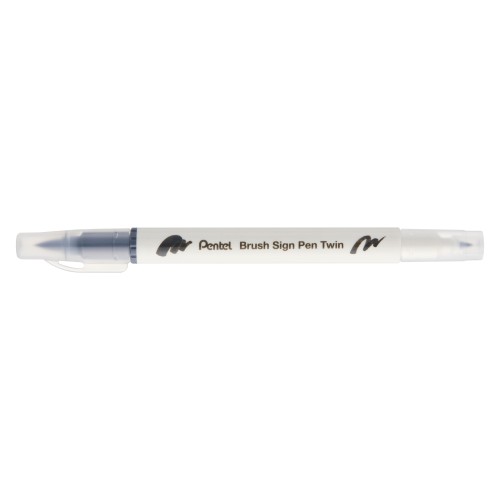 Μαρκαδόρος Πινέλο Με Διπλή Μύτη Sign Pen Twin Pentel