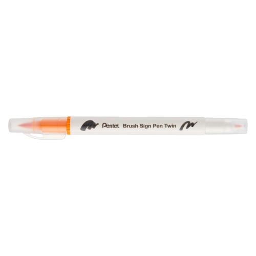 Μαρκαδόρος Πινέλο Με Διπλή Μύτη Sign Pen Twin Pentel