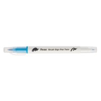 Μαρκαδόρος Πινέλο Με Διπλή Μύτη Sign Pen Twin Pentel