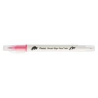 Μαρκαδόρος Πινέλο Με Διπλή Μύτη Sign Pen Twin Pentel