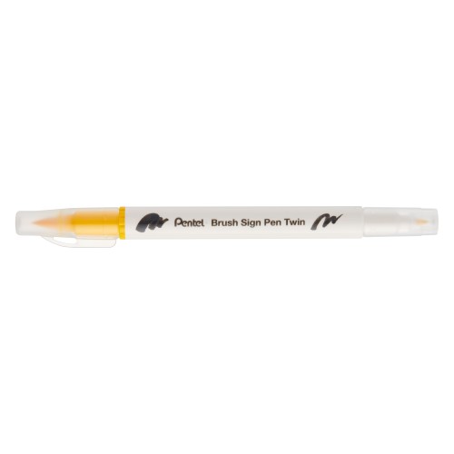 Μαρκαδόρος Πινέλο Με Διπλή Μύτη Sign Pen Twin Pentel