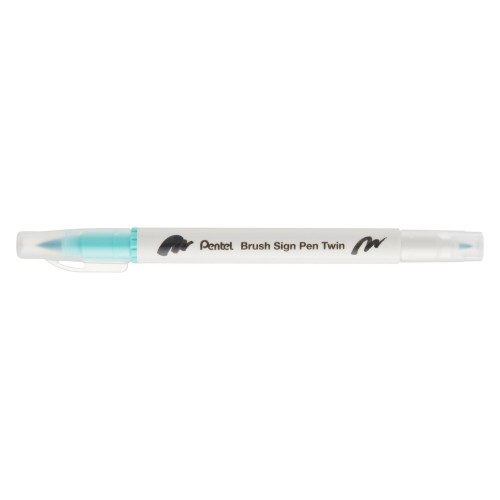 Μαρκαδόρος Πινέλο Με Διπλή Μύτη Sign Pen Twin Pentel