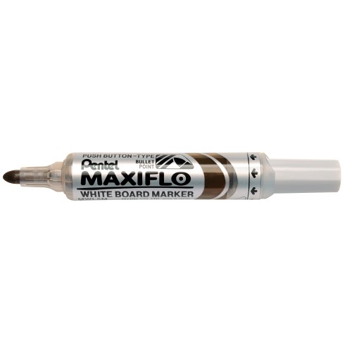 Μαρκαδόρος Ασπροπίνακα Maxiflo Pentel Χονδρός