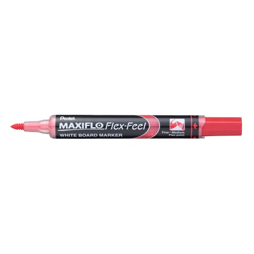 Μαρκαδόρος Ασπροπίνακα Maxiflo Pentel Εύκαμπτη Μύτη