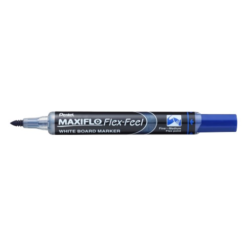 Μαρκαδόρος Ασπροπίνακα Maxiflo Pentel Εύκαμπτη Μύτη